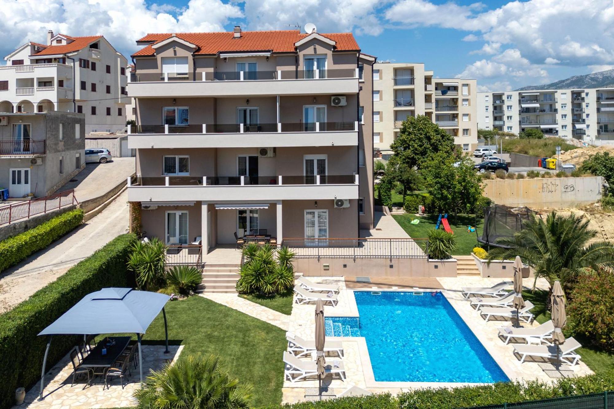 Ferienwohnung Sunny Garden A2 Split Exterior foto